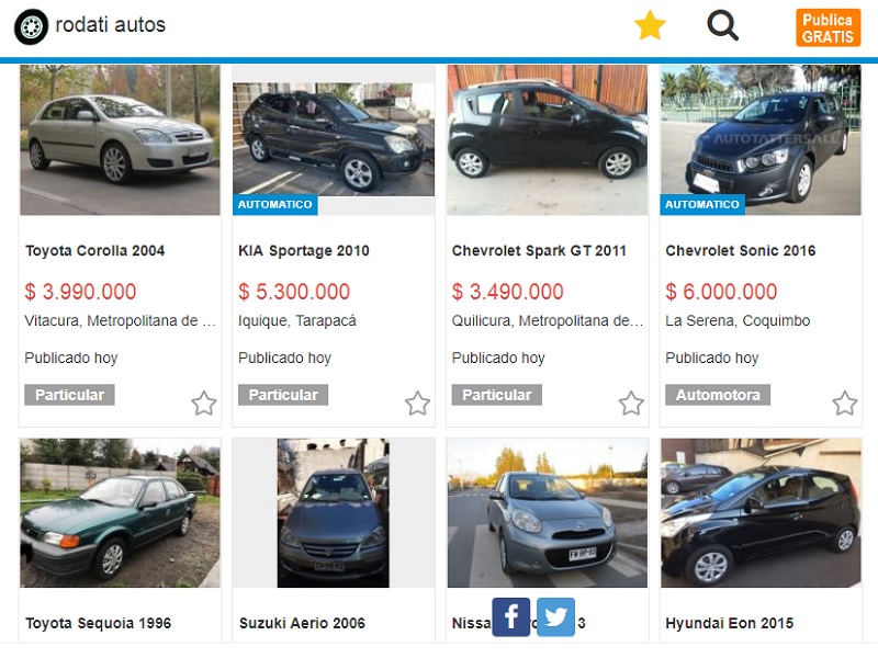 Rodati Autos: conectando a compradores y vendedores de autos