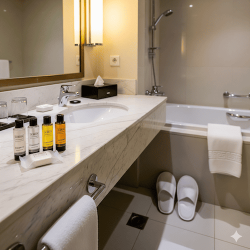 Mejora tu rentabilidad con el mejor proveedor de amenities y suministros en hoteles. Calidad garantizada. ¡Descúbrelo ahora! El socio ideal para amenities y suministros en hoteles: calidad y rentabilidad garantizadas
