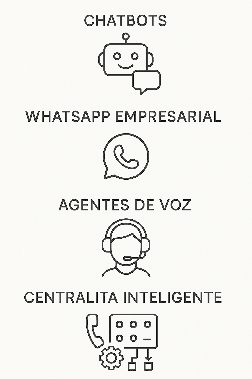 Casos de uso de IA conversacional