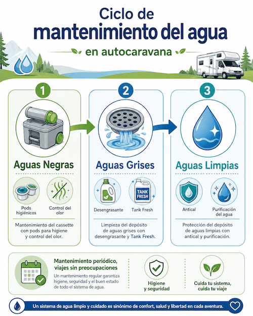 Guía rápida del ciclo de mantenimiento de depósitos